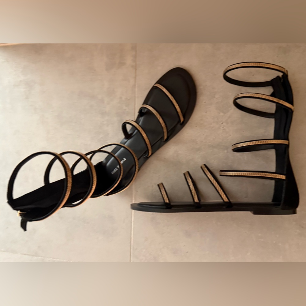 • FREE PEOPLE • Theia Gladiator Sandals • NEW - Picture 2 of 8